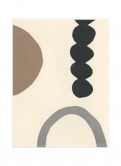 Contempo I Wall Poster Beige/Brown/Grey 75x3.5x80centimeter
