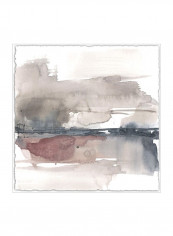 Earth Horizon V Wall Poster Brown/Grey 75x3.5x75centimeter