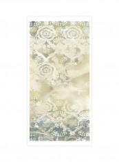 Emerald Textile III Wall Poster Green/Beige/White 75x90x3.5centimeter