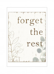 Farmhouse Mantra II Poster Brown/White 75x80x3.5centimeter