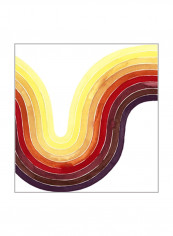 Heatwave II Wall Poster Multicolour 80x85x3.5centimeter