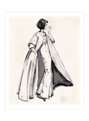 The Winning Look II Wall Poster Black/White 80x85x3.5centimeter