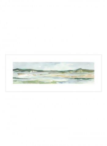 Panoramic Seascape II Poster Blue/Green 100x60x3.5centimeter