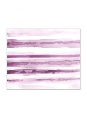 Spectrum Echo I Wall Poster White/Purple 75x75x3.5centimeter
