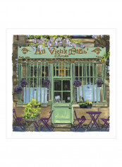Spot III Wall Poster Green/Purple/Brown 80x80x3.5centimeter