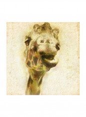 Inspektor III Wall Poster Beige/Brown 80x80x3.5centimeter