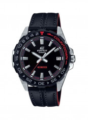 Men's Edifice Leather Analog Watch Efv-120BL-1AVUEF