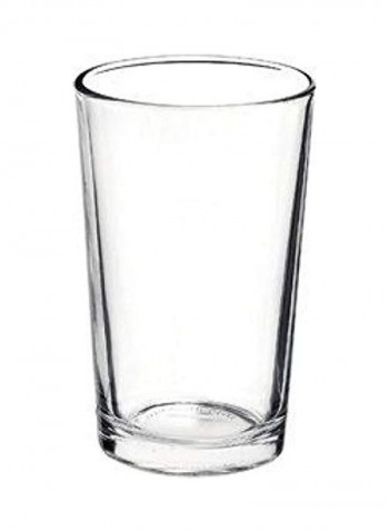 6-Piece Glass Set Clear