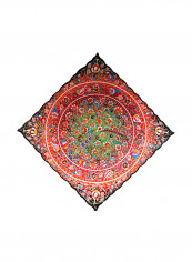 Arabic Handmade Wall Hanging Plate Multicolour 30centimeter