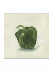Pepper Study II Wall Poster Green 80x80x3.5centimeter