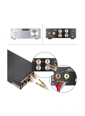 HiFi Digital Stereo Amplifier I1865-A Black/Silver