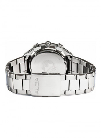 Watch Band 100M Water Resistant Stainless Steel Analog At3G83X1 للرجال