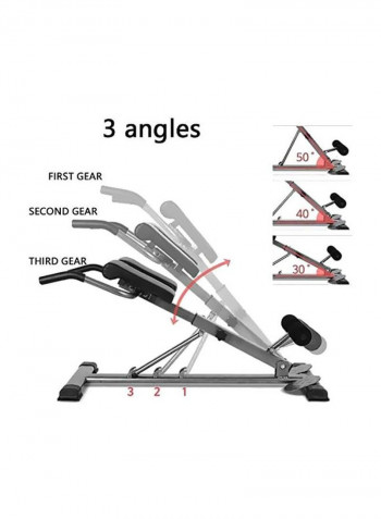 Multifunction Fitness Chair Bench 105x30x30cm