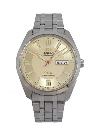 Men's 3 Star Stainless Steel Analog Watch SAB0C002C8