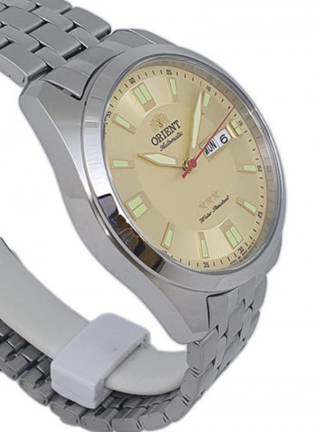 Men's 3 Star Stainless Steel Analog Watch SAB0C002C8