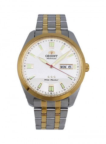 Men's Automatic Movement Stainless Steel Analog Watch SAB0C008W8