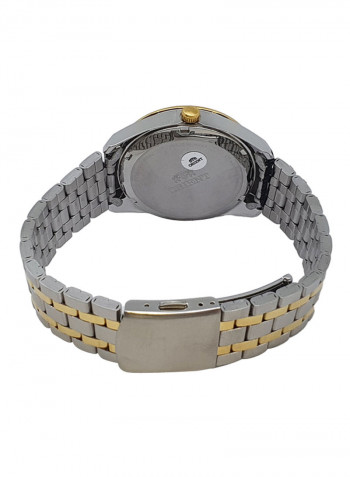 Men's Automatic Movement Stainless Steel Analog Watch SAB0C008W8