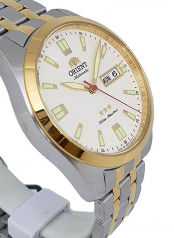 Men's Automatic Movement Stainless Steel Analog Watch SAB0C008W8