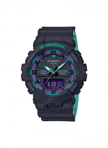 Men's Resin Analog/Digital Wrist Watch GA-800BL-1ADR