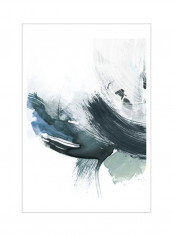 Coastal Crush I Wall Poster Green/Blue/Grey 75x80x3.5centimeter