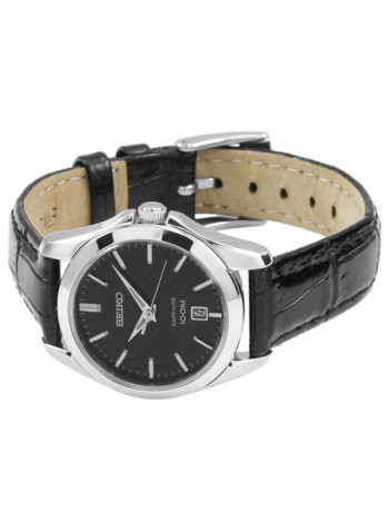 Women's Leather Analog Watch SXDF57P2