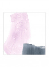 Color Swatch II Wall Poster White/Purple/Grey 65x65x3.5centimeter