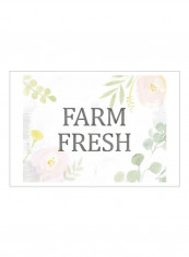 Farmhouse Sayings VI Poster Green/Black/Beige 80x75x3.5centimeter