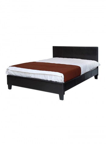 Maitra Single Bed Dark Brown