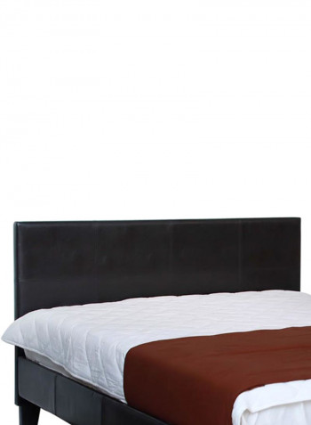 Maitra Single Bed Dark Brown