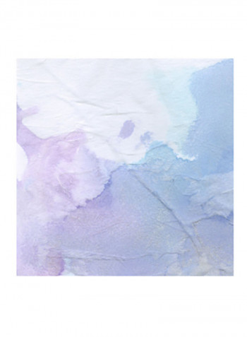 Northern Lights I Wall Poster Pink/Purple 80x80x3.5centimeter
