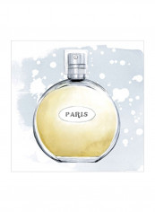Parfum IV Wall Poster Grey/Beige/White 75x75x3.5centimeter