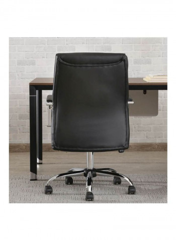 Ultrabeat Office Low Back Chair Black 100x76x59centimeter