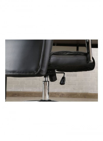Ultrabeat Office Low Back Chair Black 100x76x59centimeter