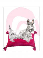 Home Alone I Wall Poster Pink/Grey 75x80x3.5centimeter