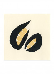 Mod Pod III Wall Poster Beige/Black 80x80x3.5centimeter