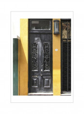 Doors Abroad II Wall Poster Yellow/Black 75x80x3.5centimeter