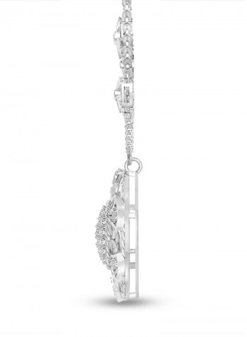 925 Sterling Silver Multi-Strand Pendant Necklace