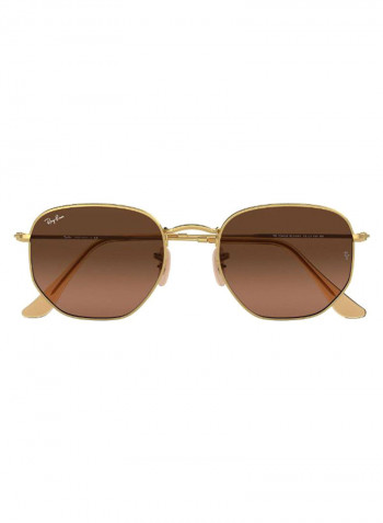 Classic Hexagonal Sunglasses - Lens Size: 51 mm
