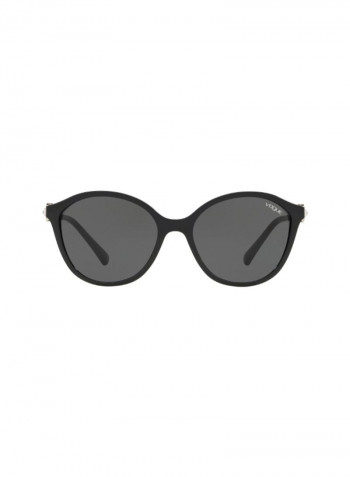 Women's Round Frame Sunglasses - Lens Size: 57 mm