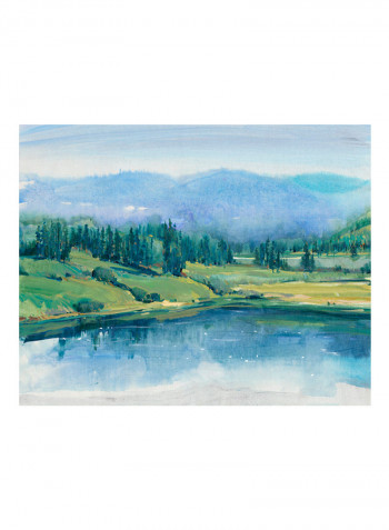 Mountain Lake II Poster Multicolour