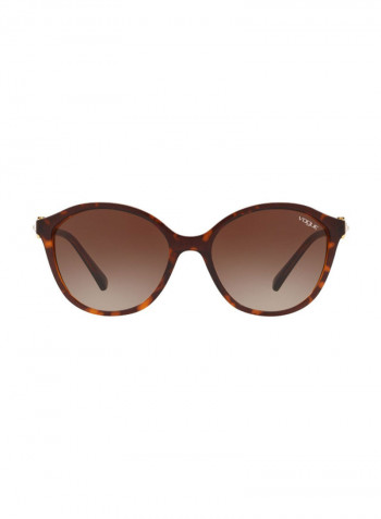 Women's Oversized Frame Sunglasses - Lens Size: 57 mm