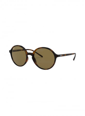 Women's Propionate Round Sunglasses - Lens Size: 53 mm