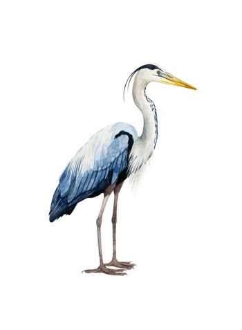 Seabird Heron II Poster Multicolour