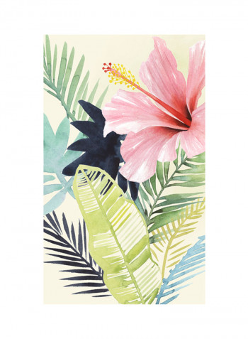 Tropical Punch I Poster Green/Pink/Blue