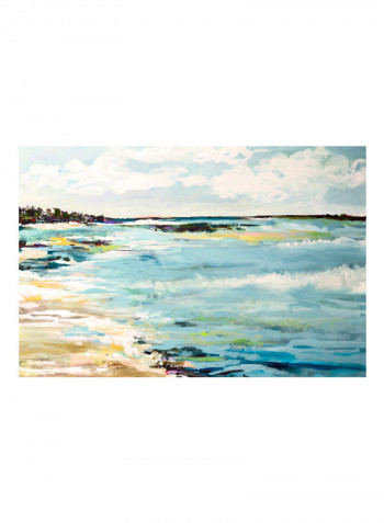 Beach Surf III Poster Multicolour