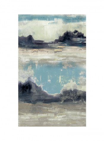 Peaceful Mountain III Poster Multicolour