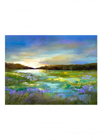 Radiant Evening Poster Multicolour
