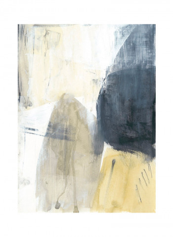 Neutral DIVIde II Canvas Poster Multicolour