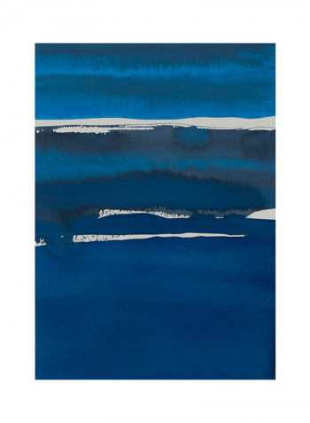 Sapphire Horizon I Poster Multicolour