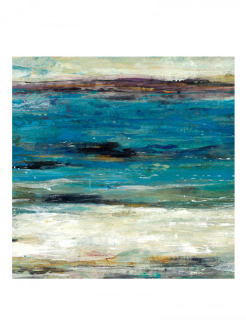 Sea Breeze Abstract II Poster Multicolour